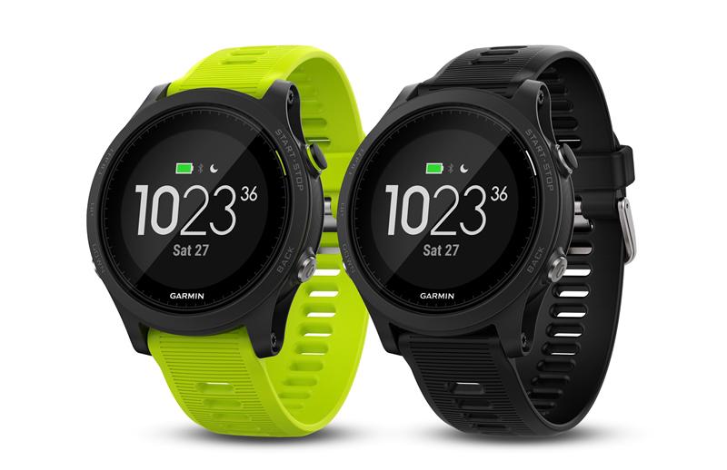 The Garmin Forerunner 265 running watch displaying advanced training metrics on its vibrant AMOLED screen, perfect for serious runners looking to improve their performance.